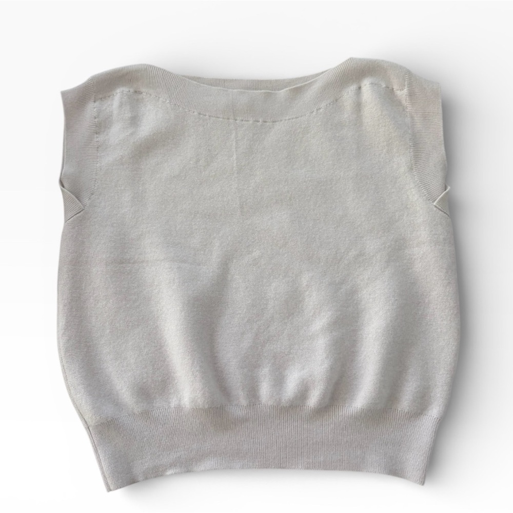 The Reset 100% Wool Boatneck Sweater Vest